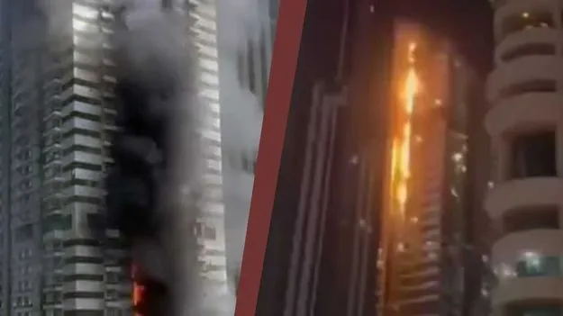 Dubai Skyscraper: దుబాయ్ ఆకాశహర్మ్యంలో మంటలు.. 3820 మంది అపార్ట్‌మెంటు వాసుల తరలింపు