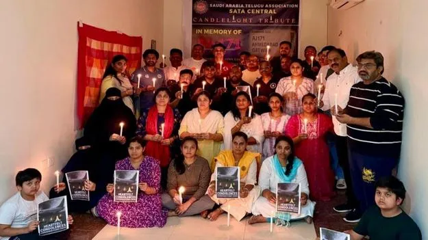 SATA Central: అహ్మదాబాద్ విమాన ప్రమాదం.. మృతులకు సాటా సెంట్రల్ కొవ్వొత్తులతో నివాళి