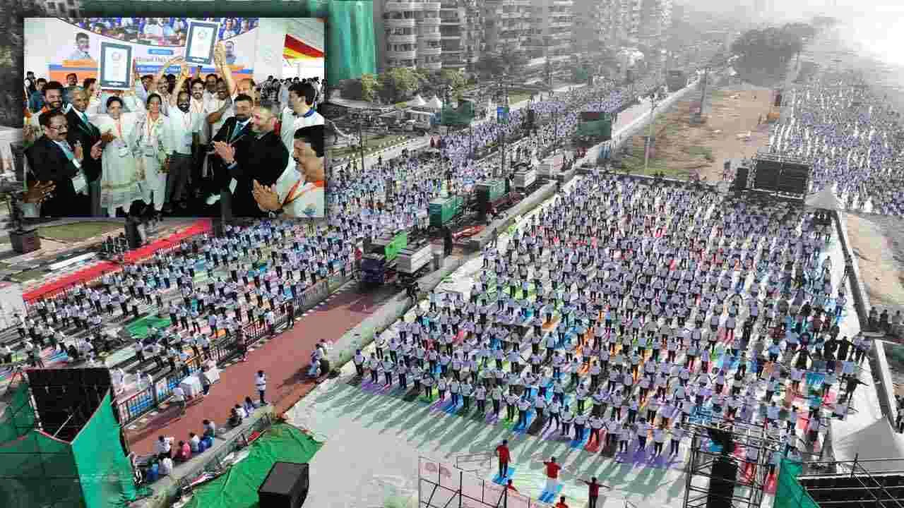 విశాఖలో 11వ అంతర్జాతీయ యోగా దినోత్సవం.. 