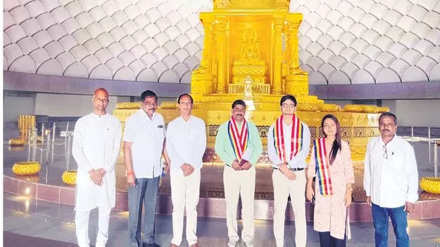 సాగర్‌ను సందర్శించిన ట్రైనీ ఐఏఎస్‌లు