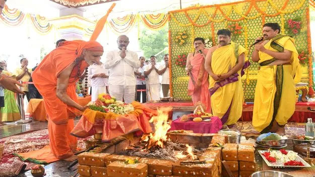 వైభవంగా మహాశక్తి ఆలయ వార్షికోత్సవం