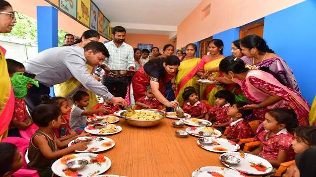   పిల్లల వికాసానికి అంగన్‌వాడీల్లో చేర్పించండి