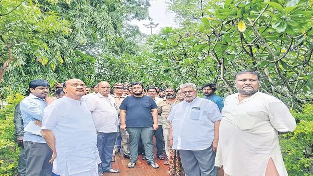 అల్లూరి జయంతి ఏర్పాట్ల పరిశీలన