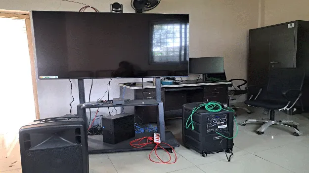 రైతు వేదికల్లో దృశ్య మాధ్యమాలు