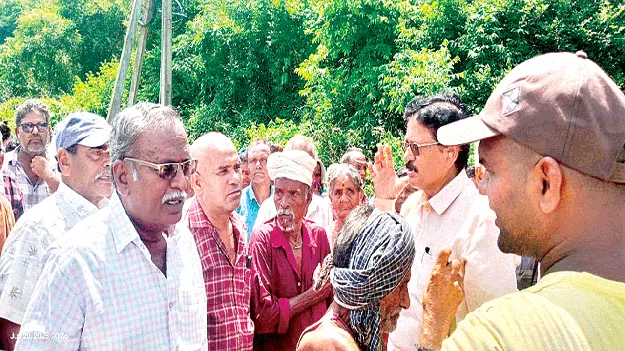  తారకరామ రిజర్వాయర్‌ డిజైన్‌ మార్చండి