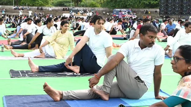 యోగాంధ్రకు విశేష స్పందన