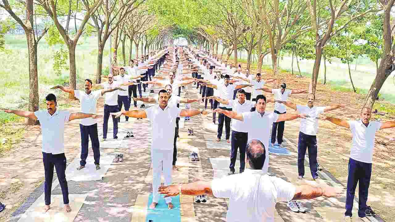 Yoga :హైకోర్టులో ఘనంగా