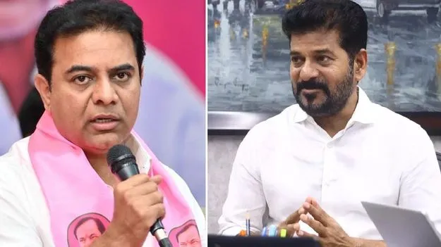 KTR: రేవంత్‌రెడ్డీ.. చెరువుల్లో కట్టిన మీ నేతల ఇళ్లు కనబడటం లేదా?