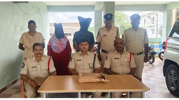 గంజాయి కేసులో భార్యాభర్తల అరెస్టు