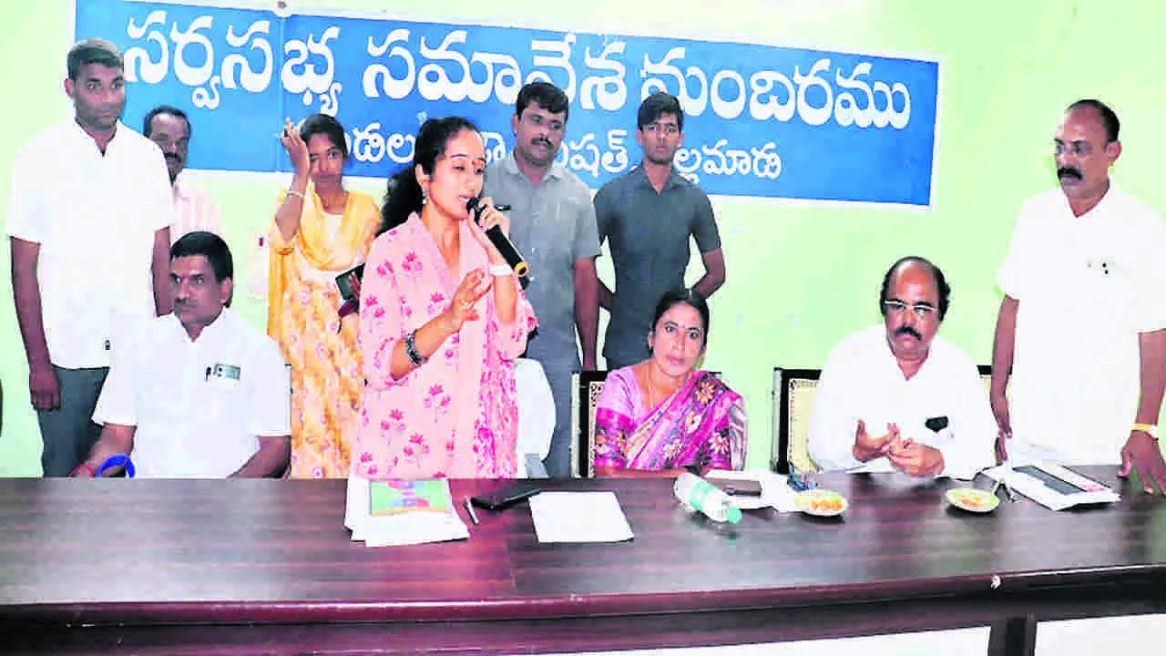 MLA: సద్భావంతో పనిచేస్తే సమస్యలు పరిష్కారం