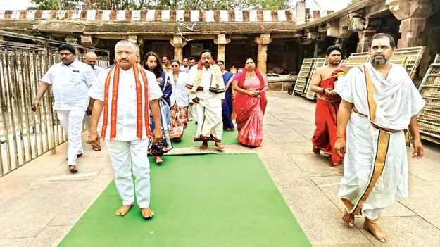 మహానందిలో హైకోర్టు జడ్జి 