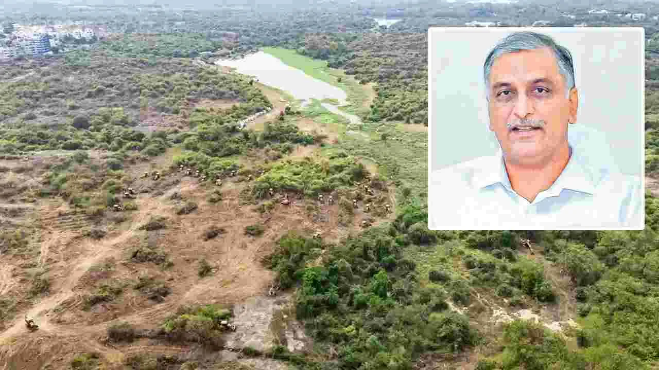 Harish Rao: కంచ గచ్చిబౌలి భూముల రుణాలపై సెబీకి హరీశ్‌రావు ఫిర్యాదు