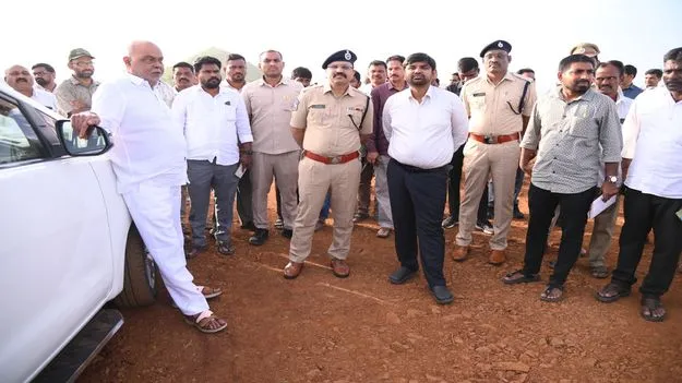  డిప్యూటీ సీఎం పర్యటనకు పకడ్బందీ ఏర్పాట్లు 