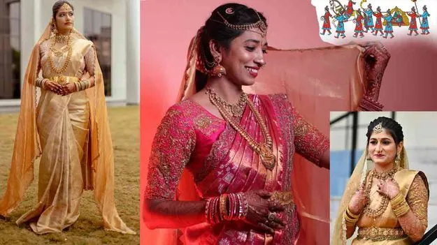 Indian Bride Trends: మేలిముసుగుతో మనోహరంగా