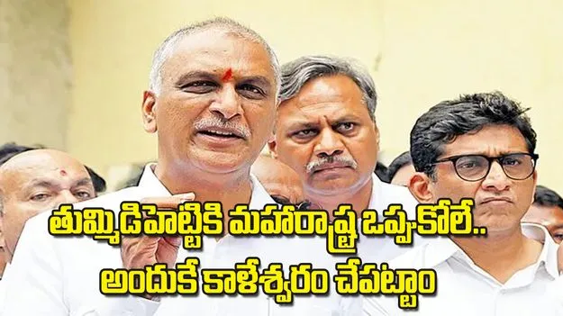 Harish Rao: తుమ్మిడిహెట్టికి మహారాష్ట్ర ఒప్పుకోలే.. అందుకే  కాళేశ్వరం చేపట్టాం