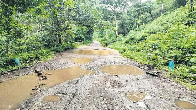 అధ్వానంగా అంతర్‌ రాష్ట్ర రహదారి