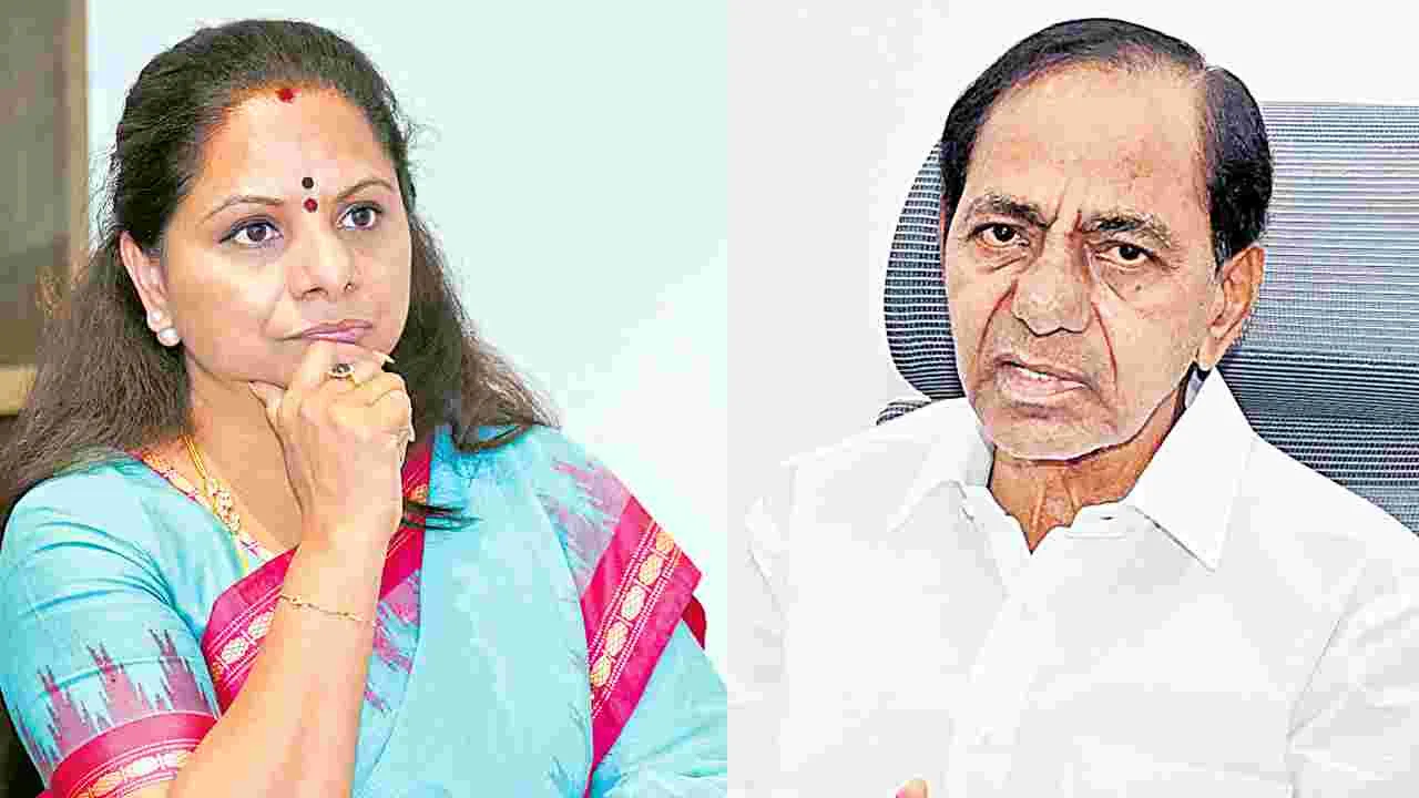 KCR: కవితపై కేసీఆర్‌ నారాజ్‌!