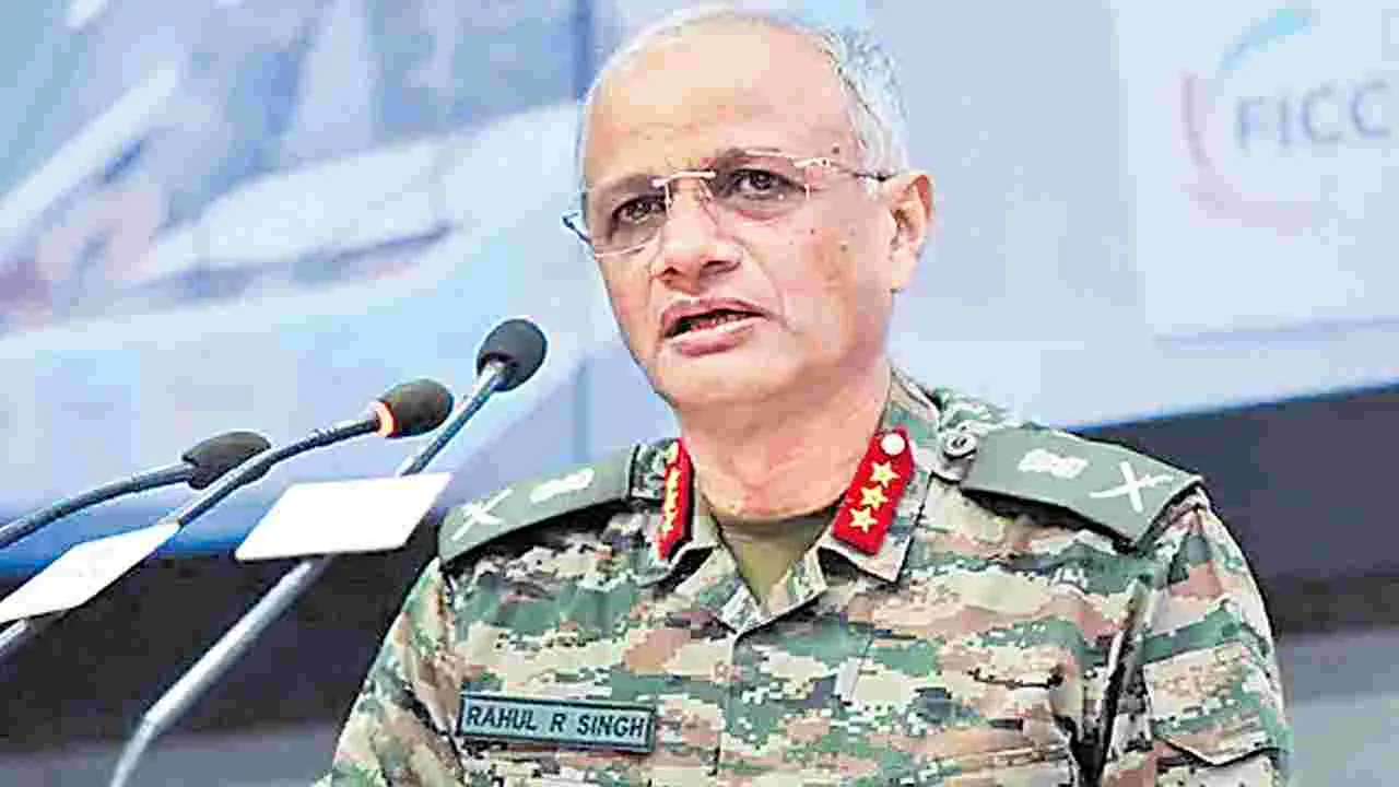 General Rahul R Singh: భారత్‌కు ఒక సరిహద్దు.. ముగ్గురు శత్రువులు