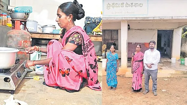 Siddipet: నిలువ నీడ లేక సర్కారు బడిలోనే ఆశ్రయం