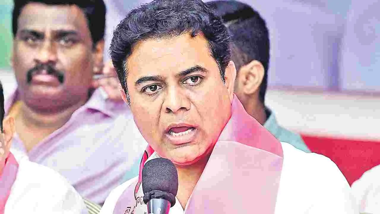 KTR: గోదావరి జలాలను దూరం చేసే కుట్ర