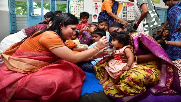 అంగన్వాడీల్లో పిల్లల పోషణపై ప్రత్యేక శ్రద్ధ