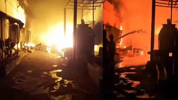 Fire Accident: కాటేదాన్‌ రబ్బర్‌ కంపెనీలో అగ్ని ప్రమాదం