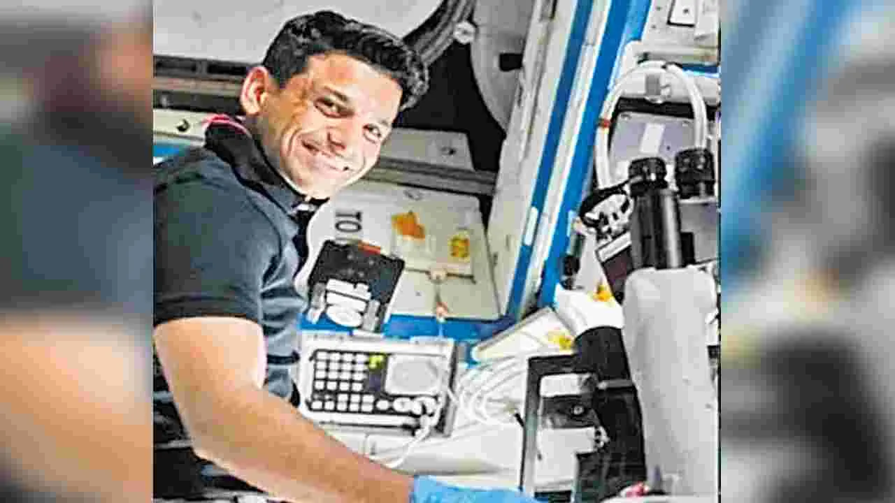 Shubhanshu Shukla: రోదసిలో రైతుగా శుక్లా 