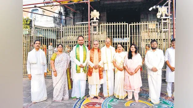 High Court Judges: శీవారి సేవలో జస్టిస్‌ రవినాథ్‌ తిల్హరి