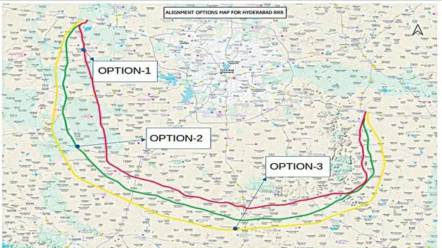 Regional Ring Road: ఆర్‌ఆర్‌ఆర్‌ దక్షిణ భాగం 201 కిలోమీటర్లు