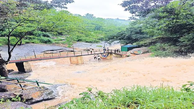 తగ్గని వాగుల ఉధృతి