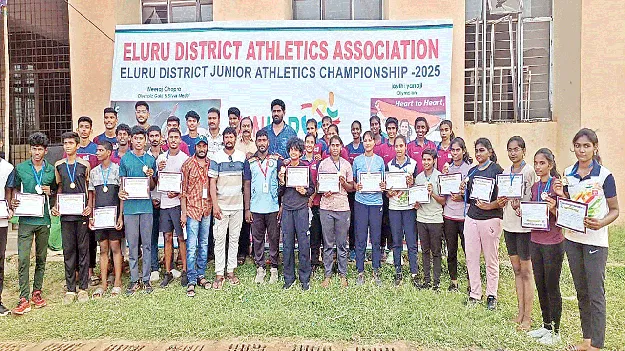 అథ్లెటిక్స్‌ పోటీలకు క్రీడాకారుల ఎంపిక