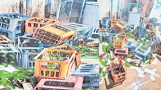 Excise Raids: 699 లీటర్ల కల్తీ కల్లు ధ్వంసం