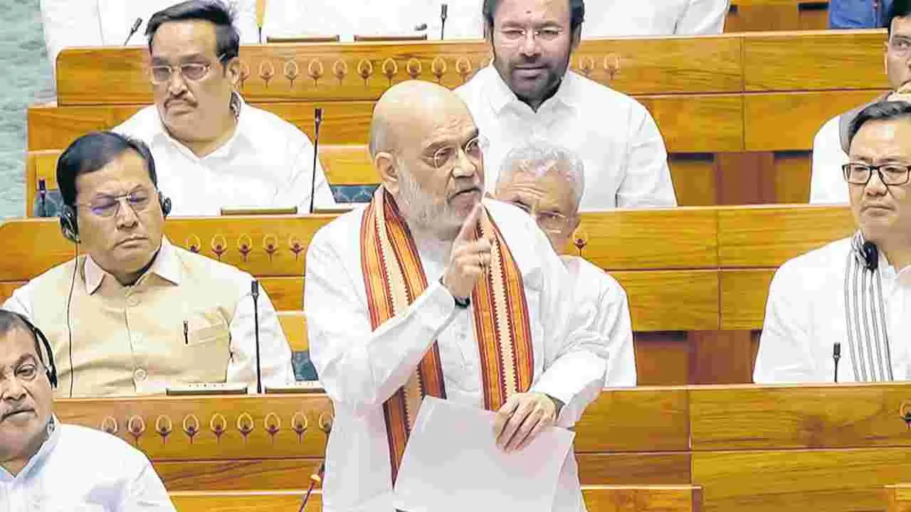 Amit Shah: ‘పహల్గాం’ ముష్కరులను మట్టుపెట్టాం: షా