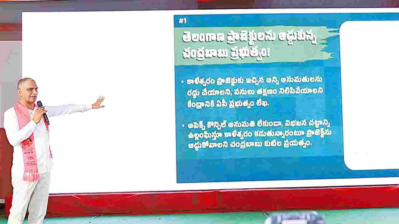 Harish Rao: తెలంగాణకు గురుశిష్యుల ద్రోహం