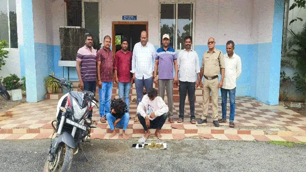 kumaram bheem asifabad- గుట్టుగా గంజాయి దందా