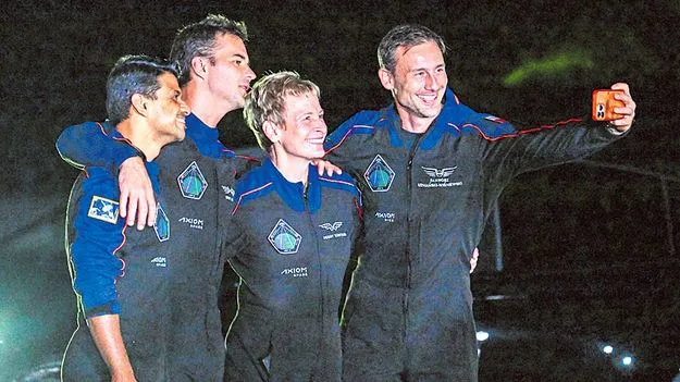 Shubanshu Shukla: గగన్‌యాన్‌కు ‘శుభ’ సంకల్పం!