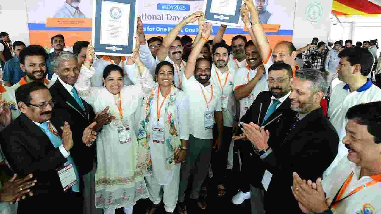 విశాఖలో 11వ అంతర్జాతీయ యోగా దినోత్సవం.. 