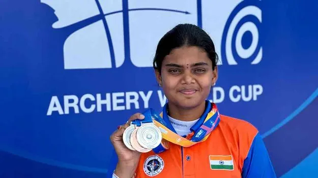 Archery World Cup: సురేఖ ట్రిపుల్‌