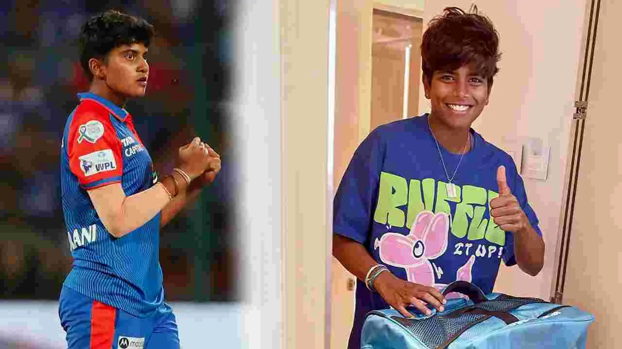 ఇంగ్లండ్‌ టూర్‌కు శ్రీచరణి అరుంధతి