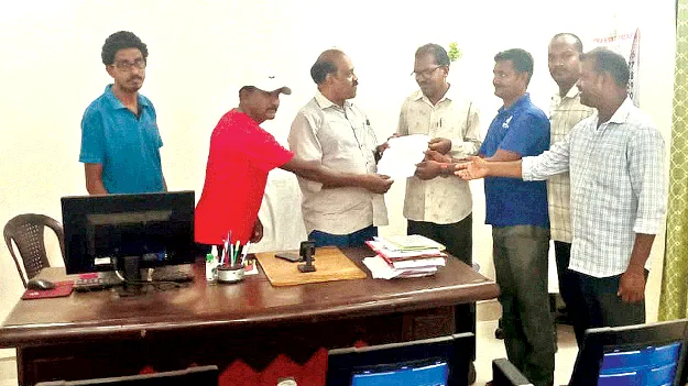 మునిసిపల్‌ కార్మికుల సమ్మె నోటీసు