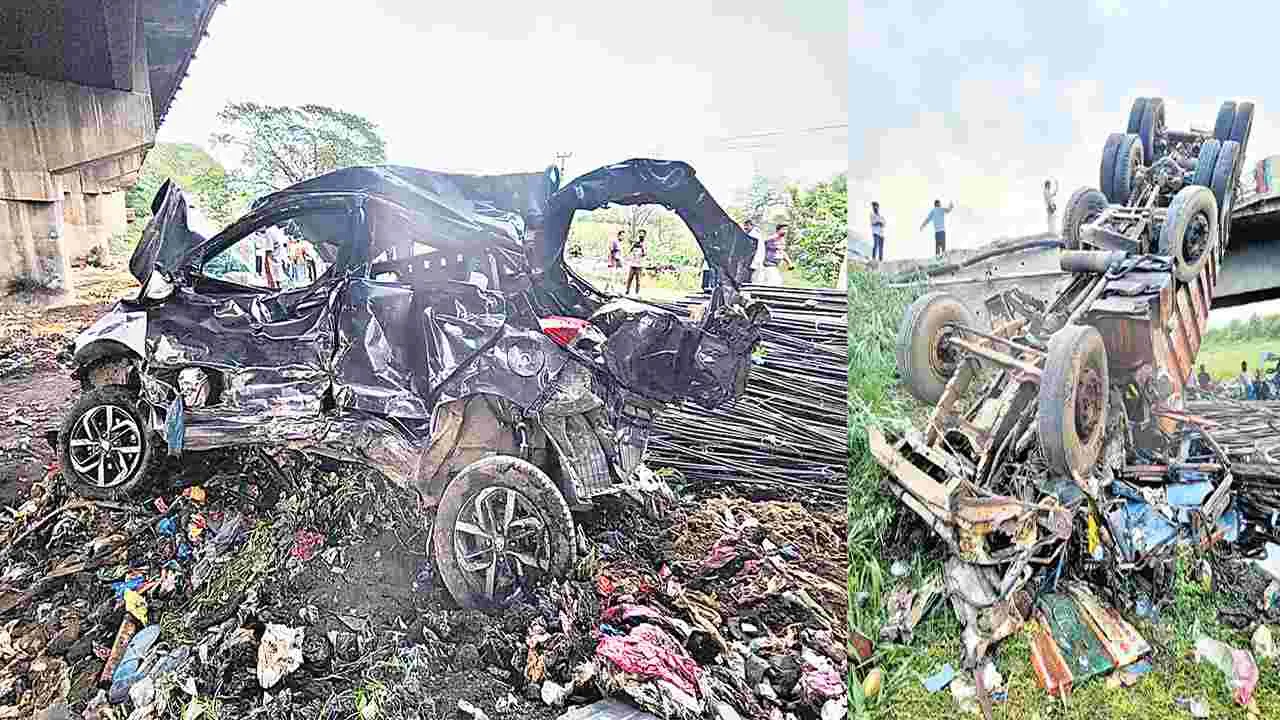 Khammam Accident: చావు అంచుల దాకా వెళ్లొచ్చారు