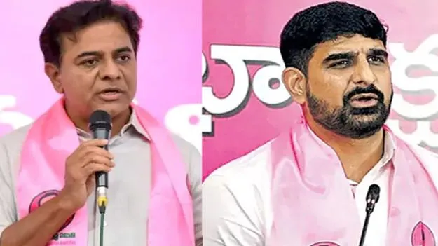 కేటీఆర్, కౌశిక్రెడ్డిలపై సైబర్ క్రైమ్కు ఫిర్యాదు