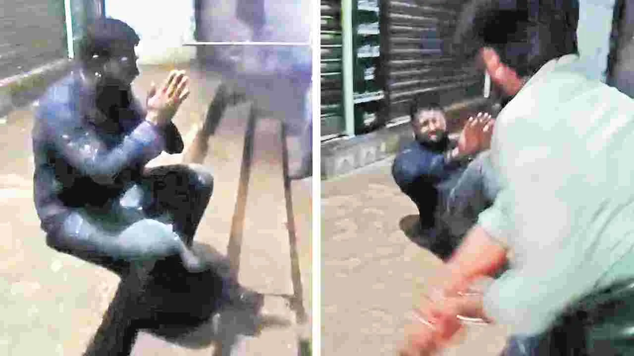 Dalit Youth Attack: దళిత యువకుడిపై దాష్టీకం