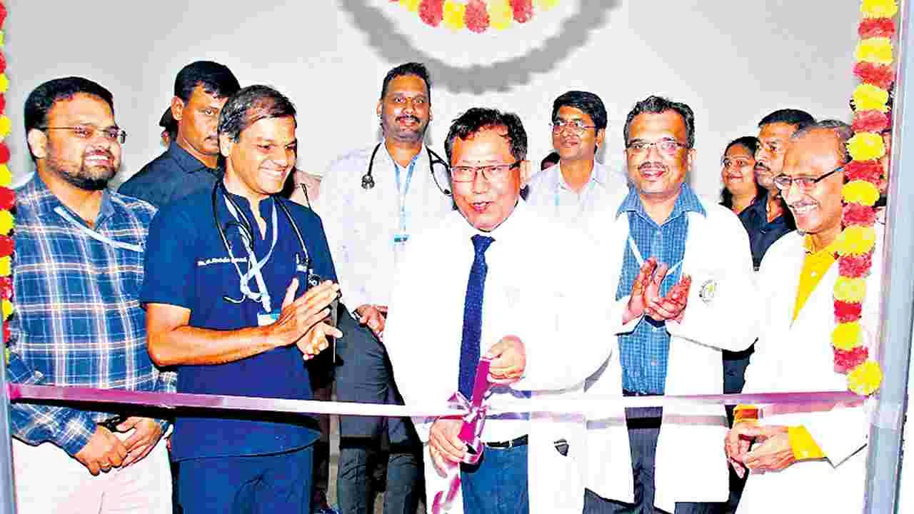 AIIMS Mangalagiri: మంగళగిరి ఎయిమ్స్‌లో అధునాతన క్యాథ్‌ల్యాబ్‌
