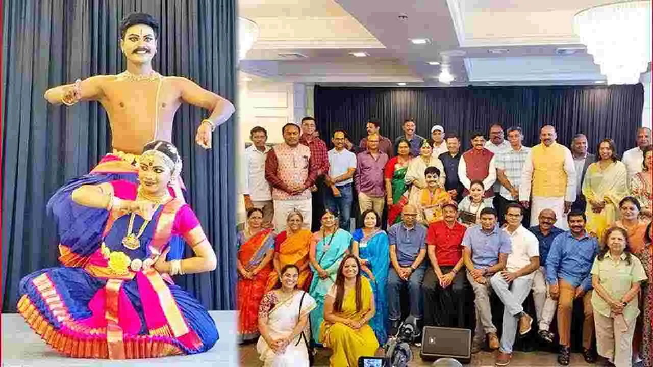 Advaitam Dance of Yoga: డాలస్‌లో ఆకట్టుకున్న ‘అద్వైతం - డాన్స్ ఆఫ్ యోగా’ కూచిపూడి 