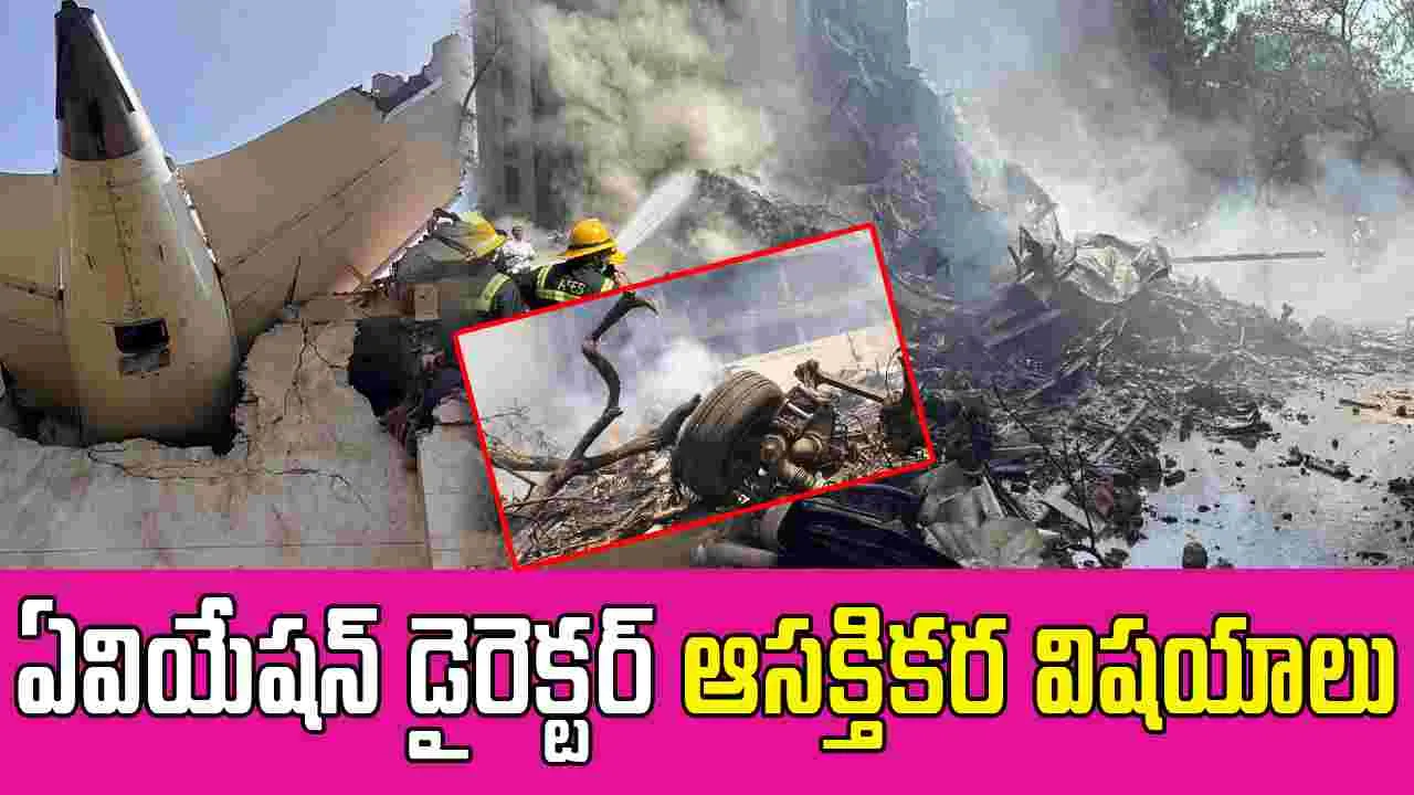 Plan Crash: విమాన ప్రమాదం గురించి ఆసక్తికర విషయాలు చెప్పిన డైరెక్టర్