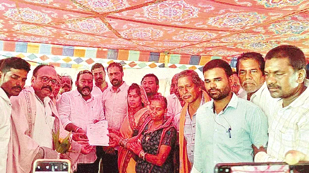 జిల్లా మాలి కుల సమస్యకు పరిష్కారం 