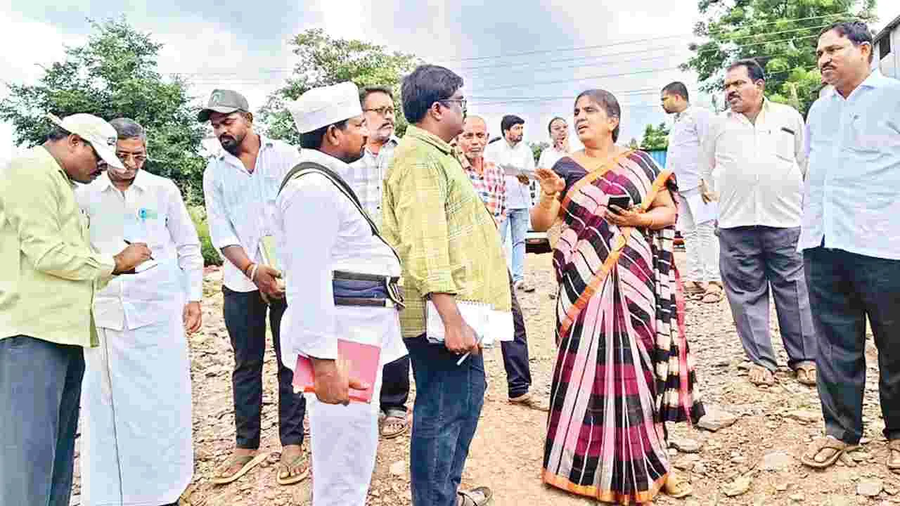 ఎన్టీఆర్‌ జలాశయం పరిశీలన