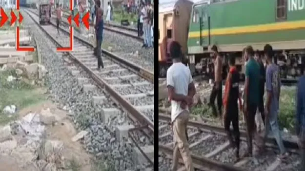 Auto on Railway Track: రైల్వే ట్రాక్‌పై రెచ్చిపోయిన ఆటో డ్రైవర్.. ఫుల్లుగా తాగి.. షాకింగ్ వీడియో