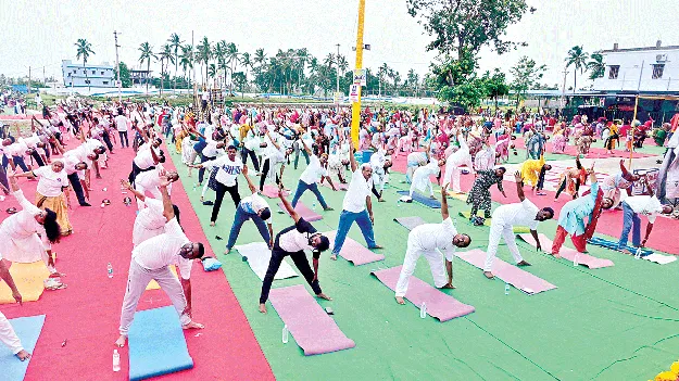 విశాఖకు 20 వేల మంది సాధకులు